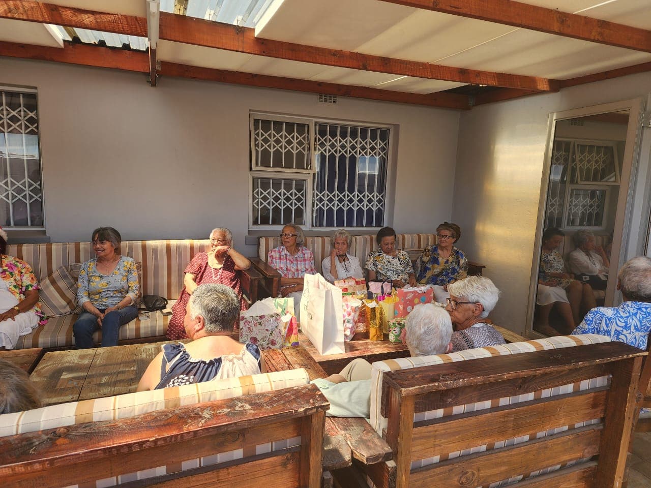 Enjoying the outdoors