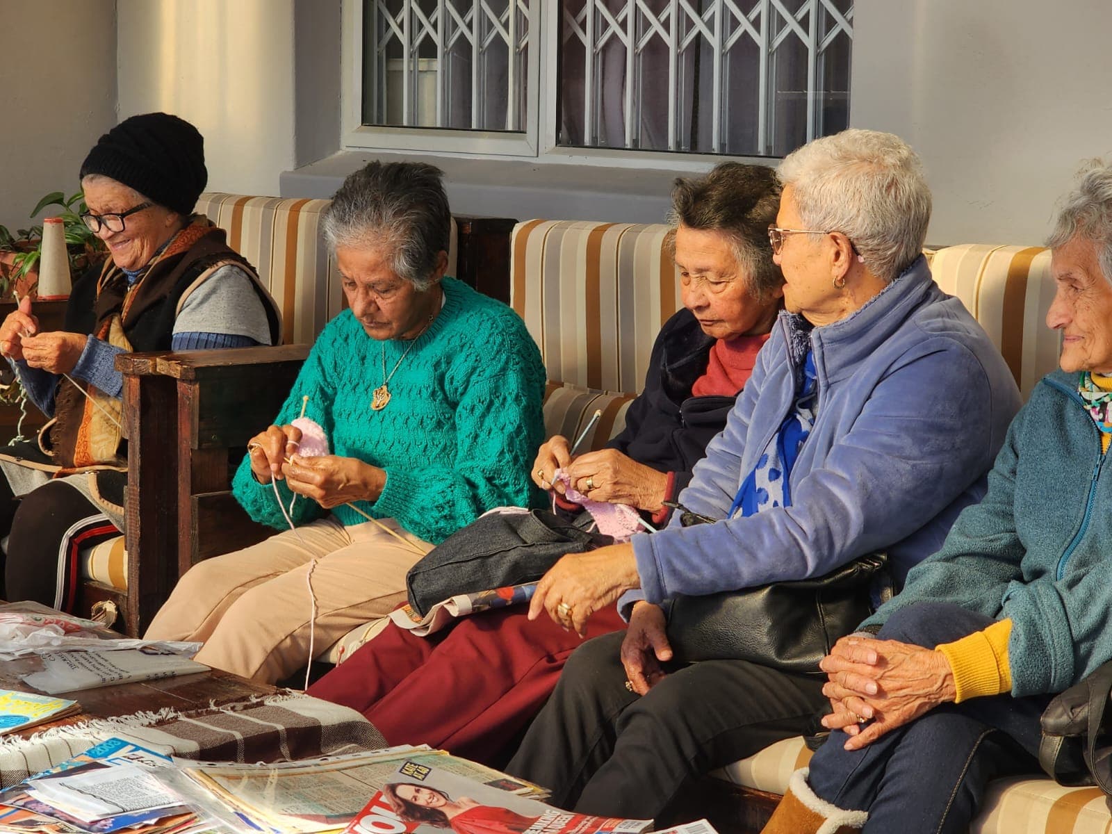 Happy senior smiling