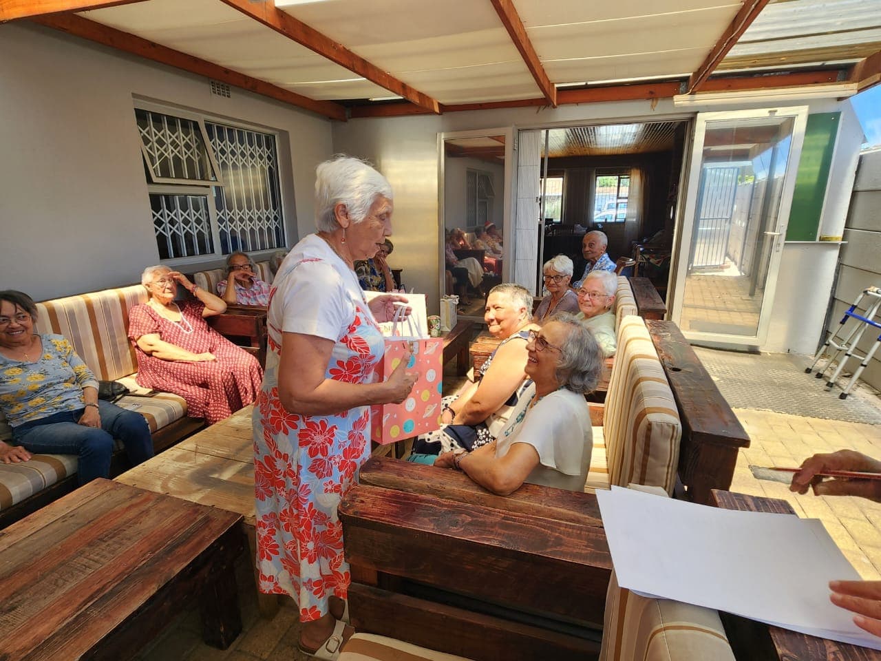 Seniors during a JACS outing.